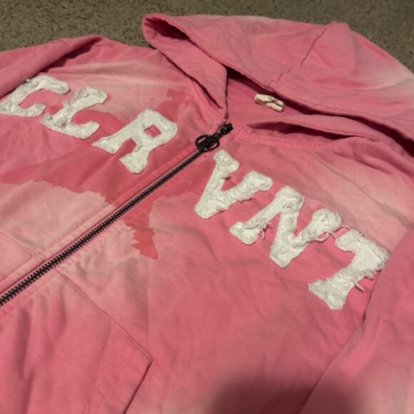 Pink and white “clairvoyant” sweatsuit - Picture 2 of 5